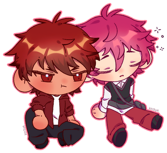 akashi and kagami from kuroko no basket
